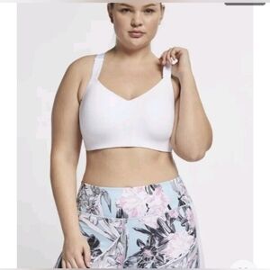 Nike Bra Dri-Fit Rival 42DD Training High Support White BQ4128-100 Sports New